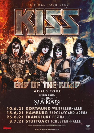 KISS - End of the Road 2021, Tourplakat