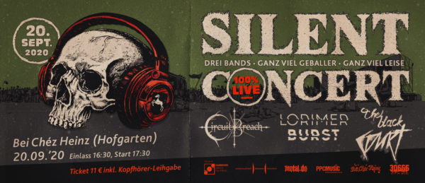 Silent Concert Flyer