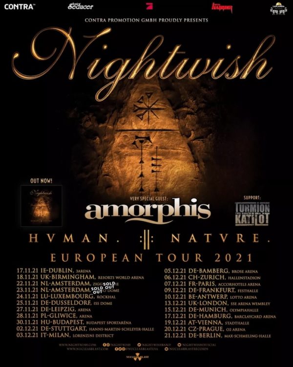 Bild Nightwish-Eurotour 2021