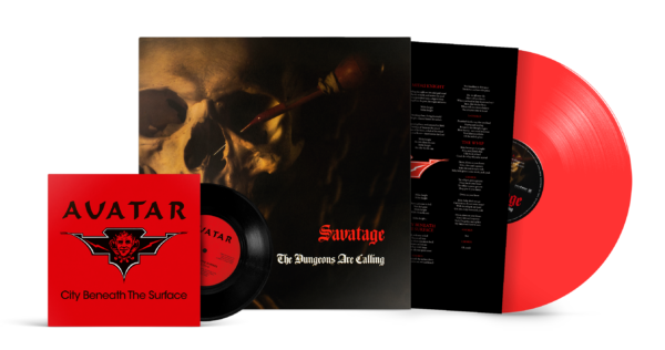 Savatage The Dungeons Are Calling Red Vinyl Produktfoto
