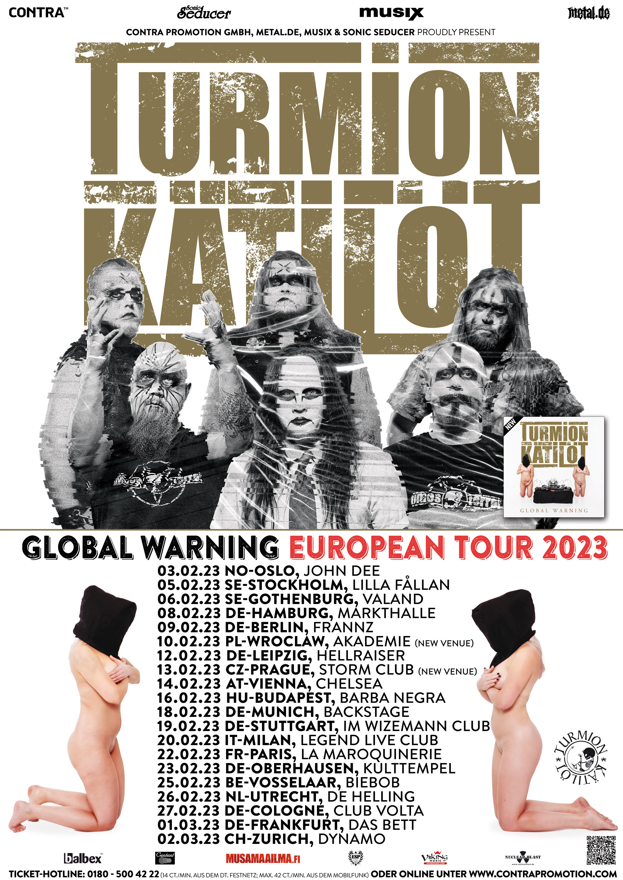 Turmion Kätilöt - Global Warning Tour 2023