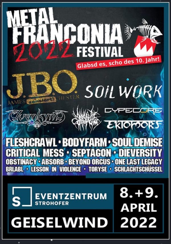 Flyer - Metal Franconia Festival 2022