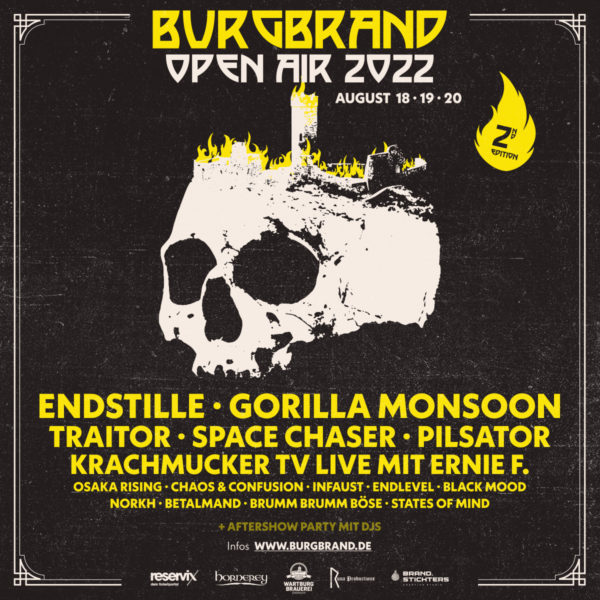 Burgbrand Open Air 2022 Full Lineup