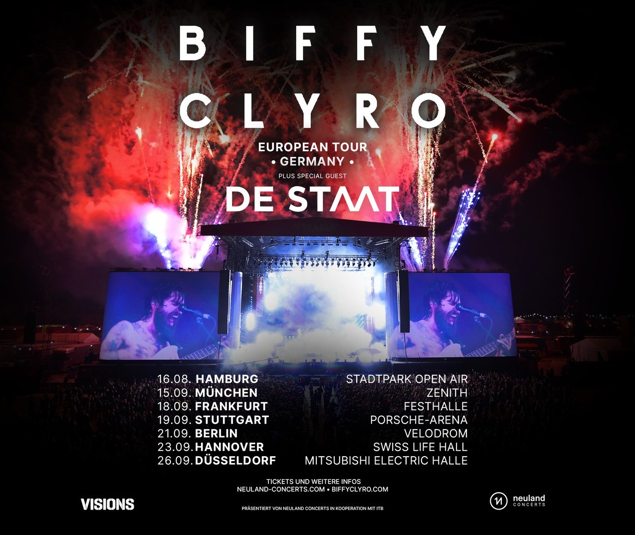 Biffy Clyro - Europatournee 2022