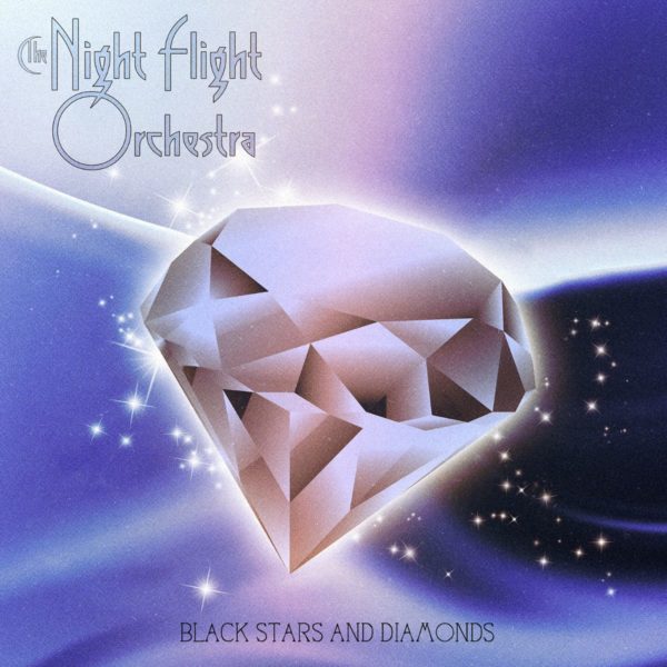 Cover-Artwork zur Single "Black Stars And Diamonds" von The Night Flight Orchestra