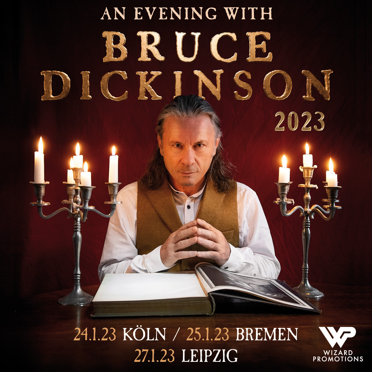 An Evening With Bruce Dickinson 2023 Flyer