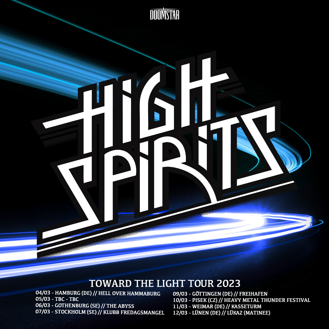 High Spirits Tour 2023 Flyer