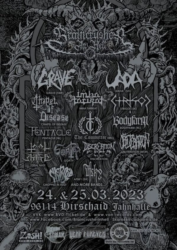 Braincrusher 2023 / Flyer