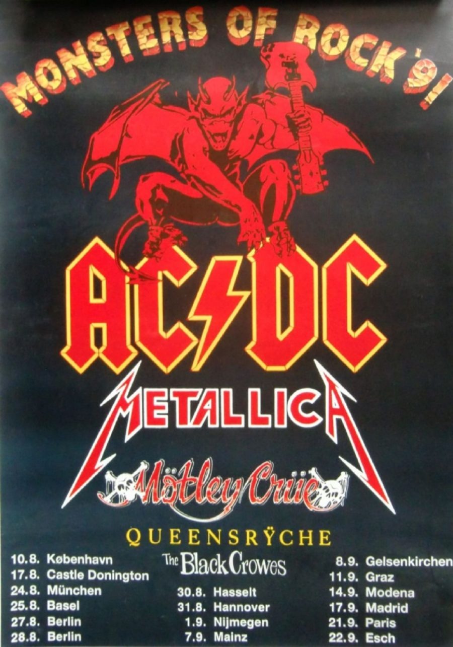 Past Lives Monsters Of Rock 1991 in Hannover und München • metal.de