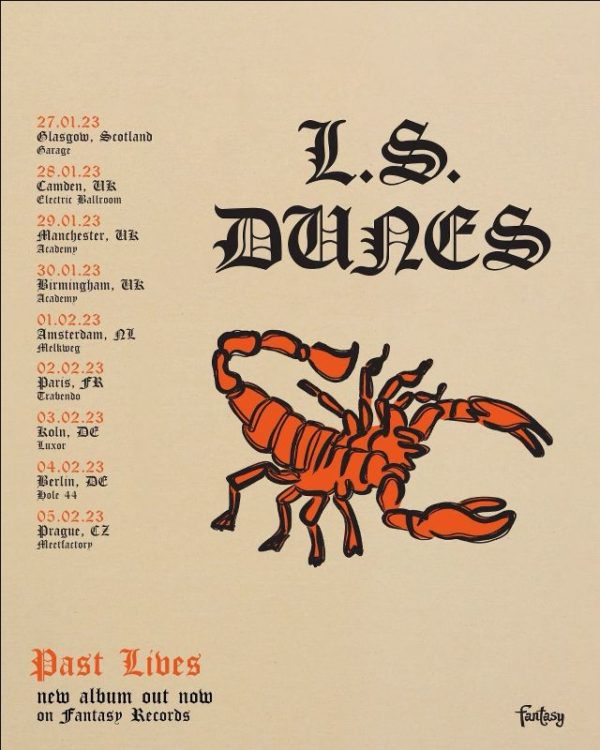 L.S. Dunes Tourplakat 2023