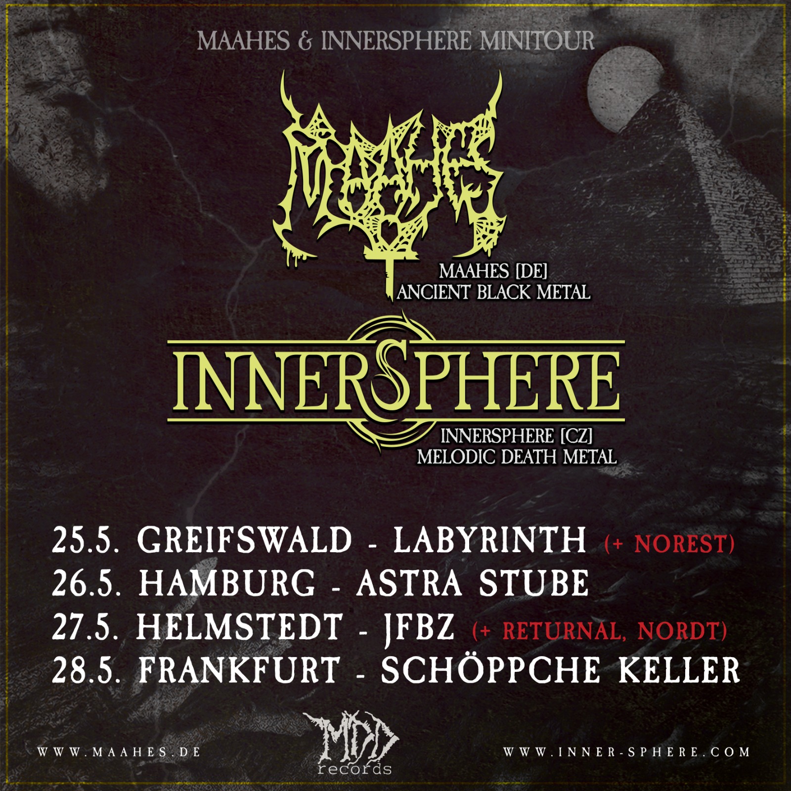 Maahes + Innersphere - Minitour 2023