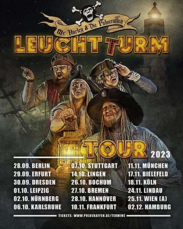 Mr. Hurley & Die Pulveraffen Leuchtturm Tour 2023 • metal.de