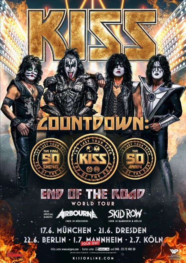 Kiss - The End Of The Road Tour 2023
