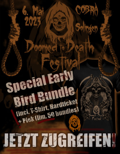 Foto des Doomed to Death Festival 2023 - Early Bird Bundles