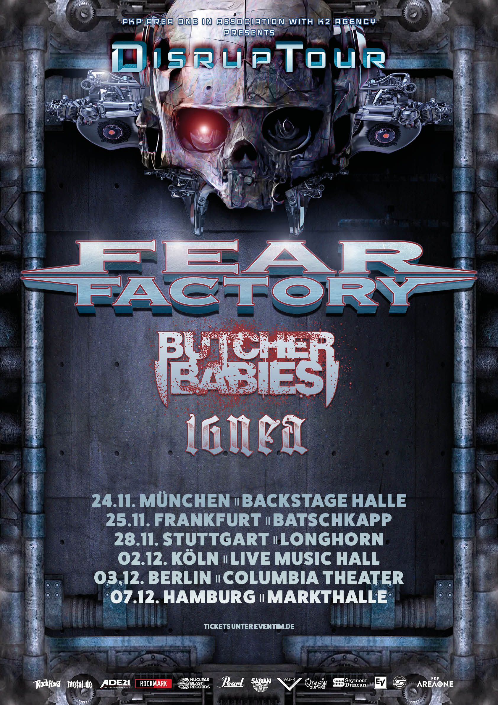 Fear Factory Tour 2023