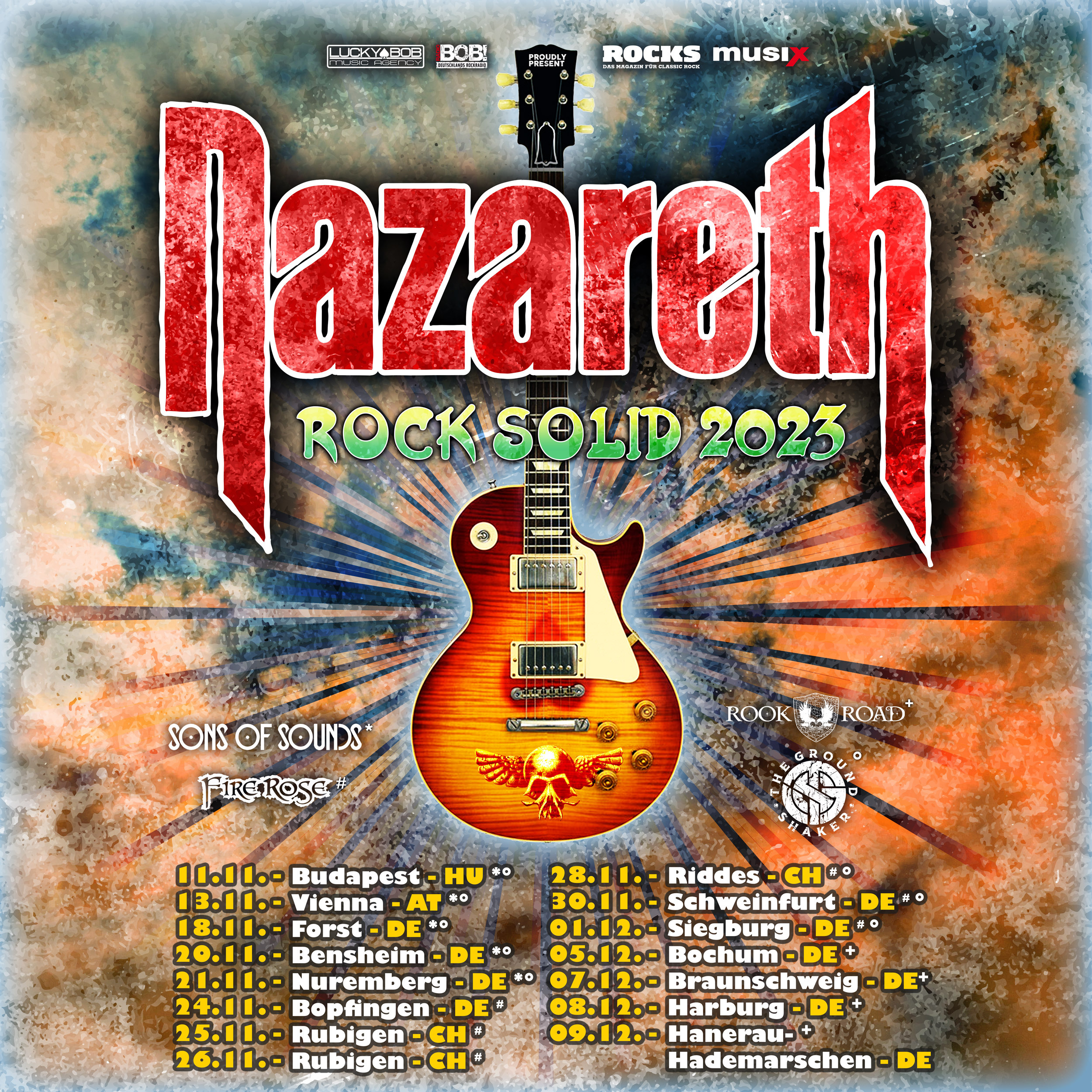 Nazareth - Rock Solid Tour 2023