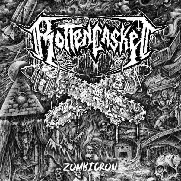 Rotten Casket - Zombicron Cover Artwork
