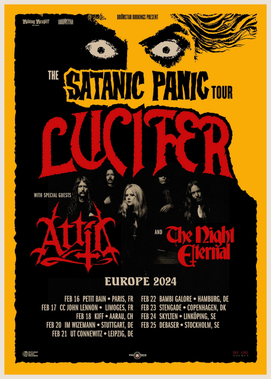 Lucifer The Satanic Panic Tour Europe 2024 • metal.de