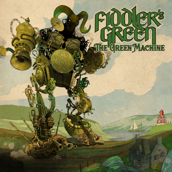 Cover-Artwork zum Album "The Green Machine" von FIDDLER'S GREEN