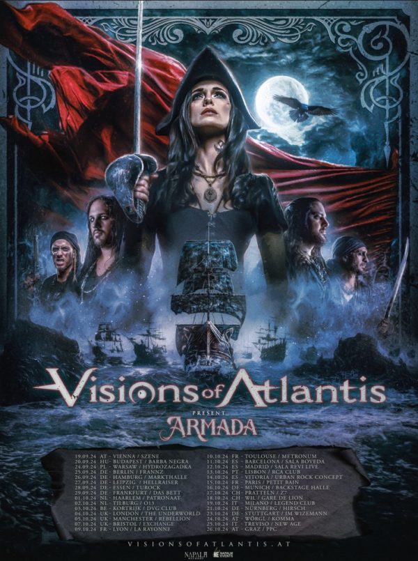 Visions of Atlantis Armada Tourplakat