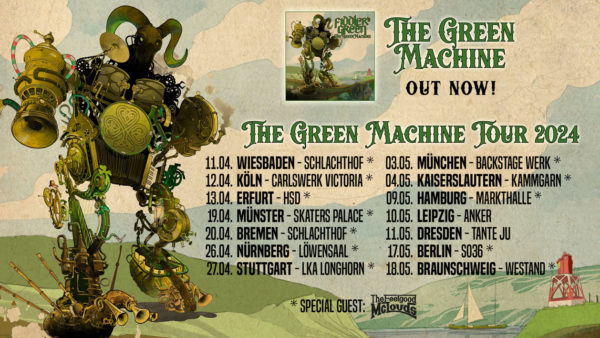 Fiddler's Green - The Green Machine Tour 2024